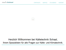 Tablet Screenshot of kaeltetechnik-schaal.de